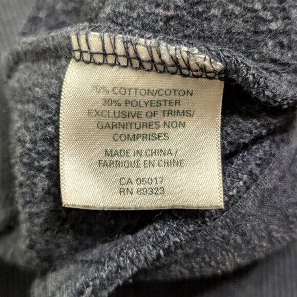 Roots Canada Zip Front Fleece Jacket Charcoal Gray XS - Picture 3 of 7